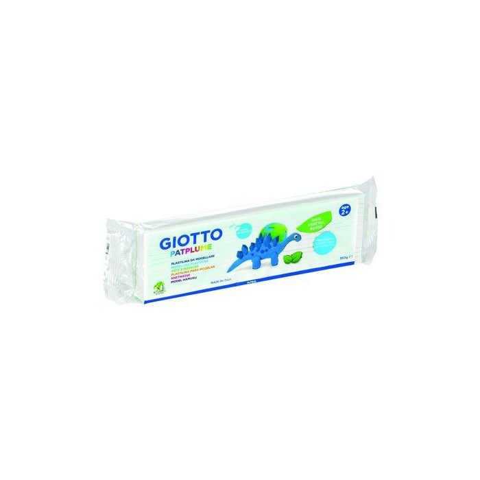 Plastilina Patplume 350Gr Caja 12 Pastillas Blanco