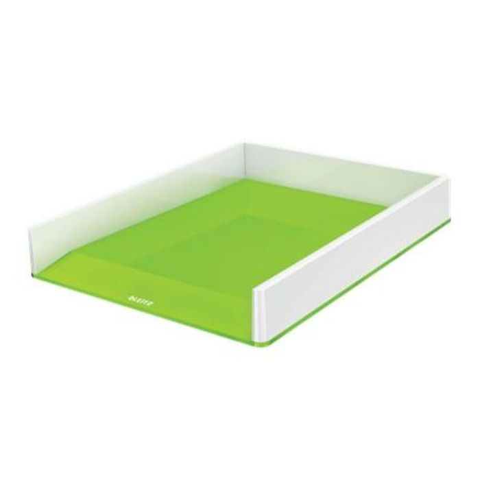 Bandeja para Archivar Leitz Blanco Verde Poliestireno 26,7 x 4,9 x 33,6 cm 0 Bandeja para Archivar Leitz Blanco Verde Poliestireno 26,7 x 4,9 x 33,6 cm 0