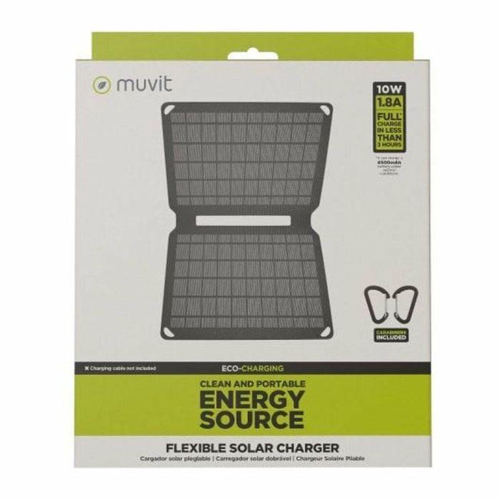 Cargador Solar Muvit 10 W 1 Cargador Solar Muvit 10 W 1
