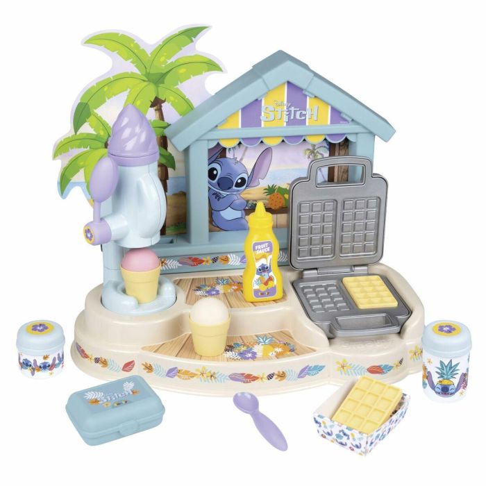 Smoby Stitch Beach Bar Playset, Set de Juego Temático de Playa con 12 Accesorios, para Niños de 3 Años 7 Smoby Stitch Beach Bar Playset, Set de Juego Temático de Playa con 12 Accesorios, para Niños de 3 Años 7