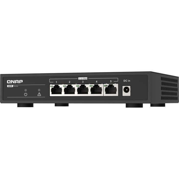QNAP QSW-1105-5T Switch No Administrado 5 Puertos Gigabit Ethernet Negro 3 QNAP QSW-1105-5T Switch No Administrado 5 Puertos Gigabit Ethernet Negro 3