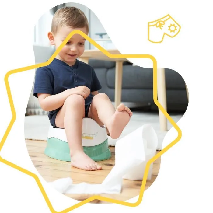 Badabulle Olla de aprendizaje infantil con cuenco extraíble, antideslizante y asiento ergonómico 1