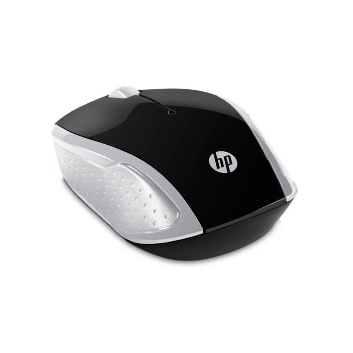 Ratón Inalámbrico HP 200/ Hasta 1000/ Plata 1 Ratón Inalámbrico HP 200/ Hasta 1000/ Plata 1