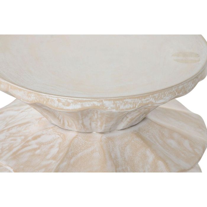 DKD Home Decor Mesita Auxiliar de Madera Mungur Tallada, Medidas 30 Ancho x 30 Largo x 45 Alto cm, Colección Mes aux Indo, para Ambiente Item Home 2 DKD Home Decor Mesita Auxiliar de Madera Mungur Tallada, Medidas 30 Ancho x 30 Largo x 45 Alto cm, Colección Mes aux Indo, para Ambiente Item Home 2