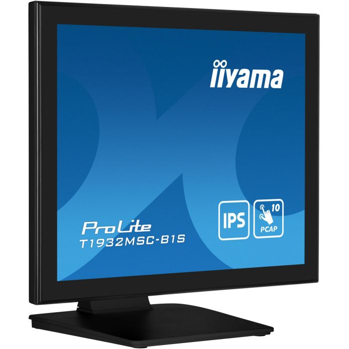 IIYAMA T1932MSC-B1S Monitor táctil 19" M-Touch 5:4 LED con HDMI, DisplayPort, VGA 12 IIYAMA T1932MSC-B1S Monitor táctil 19" M-Touch 5:4 LED con HDMI, DisplayPort, VGA 12