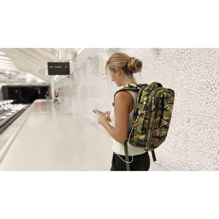 Mochila de 20 l explorer backpack b40 40 x 25 x 20 cm. estampado camuflaje 8