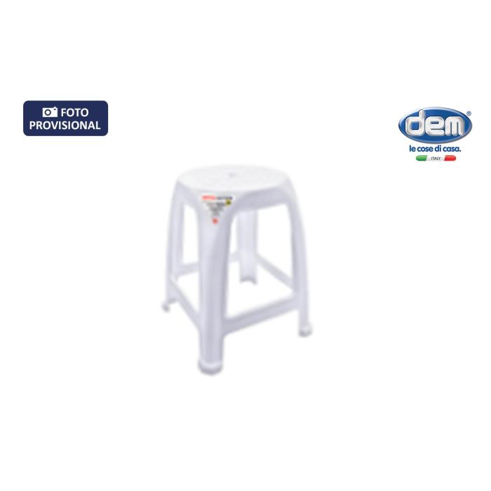 Inde Taburete Blanco 37 x 37.5 x 45.2 cm (12 Unidades) Inde Taburete Blanco 37 x 37.5 x 45.2 cm (12 Unidades)