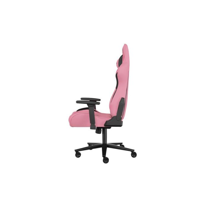 GENESIS Silla Gaming PC Nitro 720, Negra y Rosa, Ajustable, Respaldo y Reposabrazos 3D, Cojines Lumbar y Cervical, Tejido Transpirable, Soporta 150kg 6