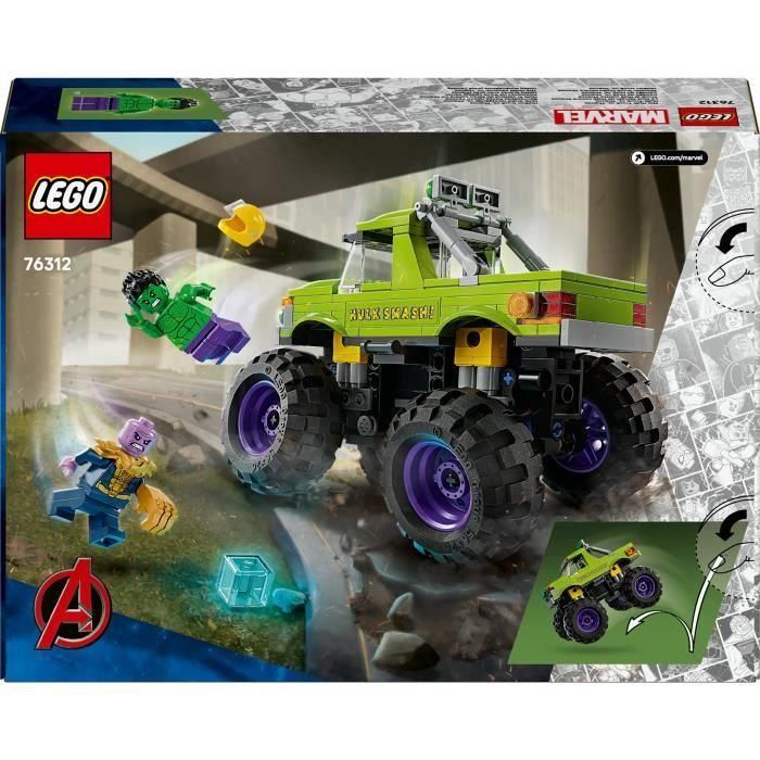 LEGO | Marvel 76312 Hulk vs. Thanos Off-Roader Set de construcción para niños de 7 años 5 LEGO | Marvel 76312 Hulk vs. Thanos Off-Roader Set de construcción para niños de 7 años 5