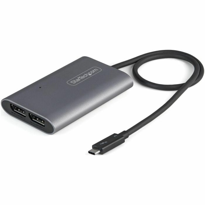 Adaptador Thunderbolt a DisplayPort Startech TB32DP14 Plateado 0 Adaptador Thunderbolt a DisplayPort Startech TB32DP14 Plateado 0