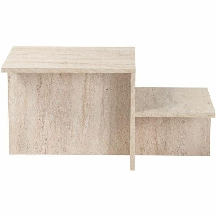 Mesa de Centro Harmony Beige 80 x 40 x 40 cm 2