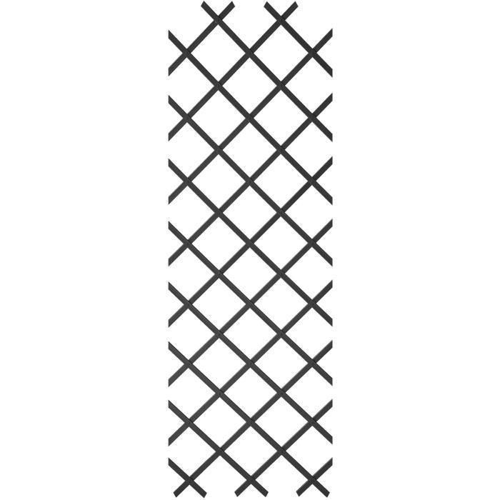 Enrejado extensible - NATURE - Plástico antracita - 50 x 150 cm 2 Enrejado extensible - NATURE - Plástico antracita - 50 x 150 cm 2