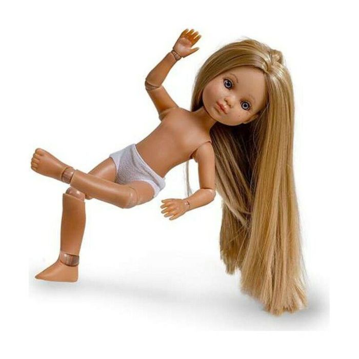 Berjuan 4820-21 Muñeca Eva Cuerpo Articulado Desnuda, Ideal para Niñas a partir de 3 años 2