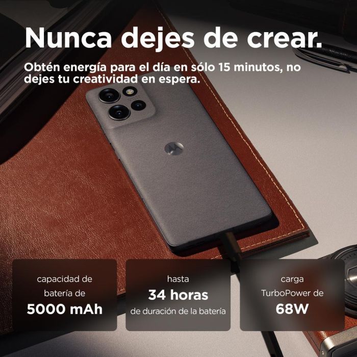 Smartphone Motorola Edge 50 12 GB RAM 512 GB Gris 6,67" 7 Smartphone Motorola Edge 50 12 GB RAM 512 GB Gris 6,67" 7