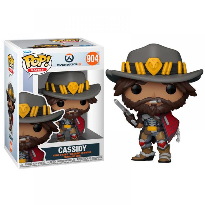 Funko Pop Overwatch 2 Cassidy 59189 - Figura de Vinilo de 9cm con Caja Original Funko Pop Overwatch 2 Cassidy 59189 - Figura de Vinilo de 9cm con Caja Original