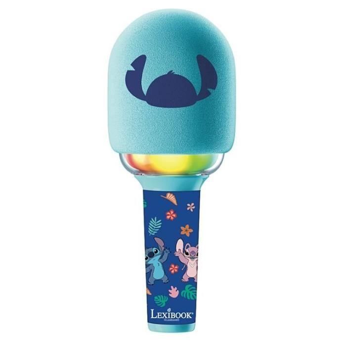 Lexibook Mic280D Micrófono Inalámbrico Karaoke Stitch con Altavoz Integrado, Luces LED, Bluetooth y Efecto Eco para Niños +6 años Lexibook Mic280D Micrófono Inalámbrico Karaoke Stitch con Altavoz Integrado, Luces LED, Bluetooth y Efecto Eco para Niños +6 años
