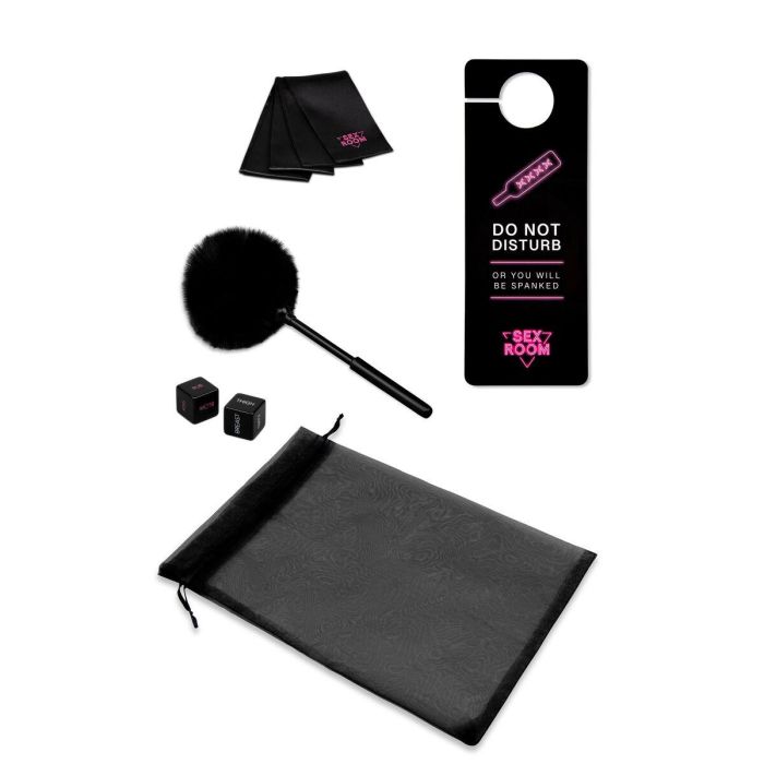 Vibrador clásico Dream Toys Sex Room Raunchy Kit Negro 22