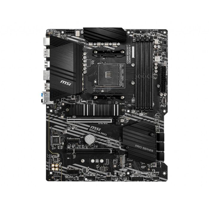 MSI B450-A-PRO AMD B450 Zócalo AM4 ATX 2 MSI B450-A-PRO AMD B450 Zócalo AM4 ATX 2