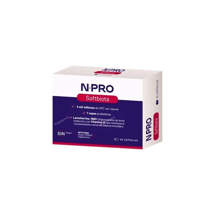 NPRO Softbiota 30 Cápsulas