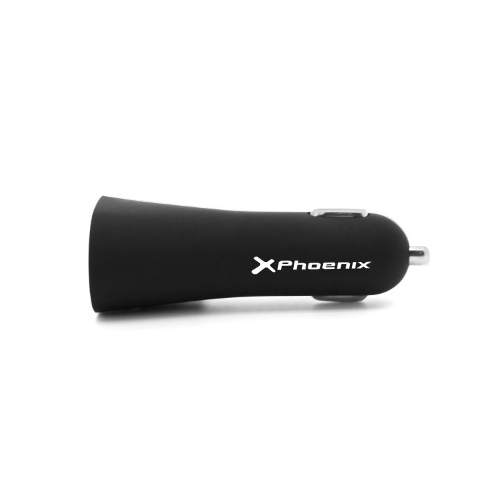 Phoenix Technologies Cargador Universal Phcarcharger2Usb Coche 5V 2 USB 4.8A Negro 1