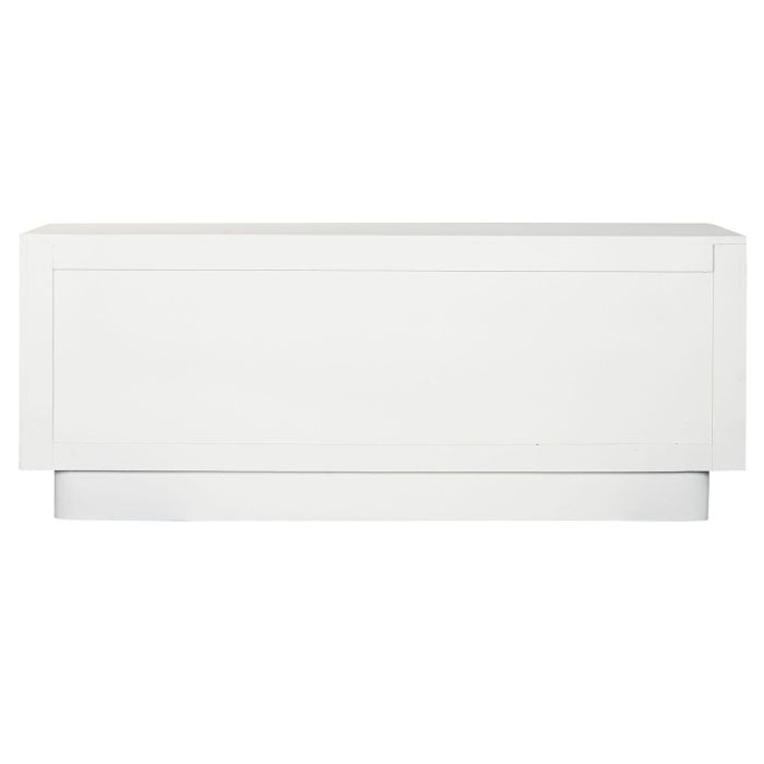 Mueble Tv Scandi DKD Home Decor Natural Blanco 40 x 55 x 140 cm 2 Mueble Tv Scandi DKD Home Decor Natural Blanco 40 x 55 x 140 cm 2