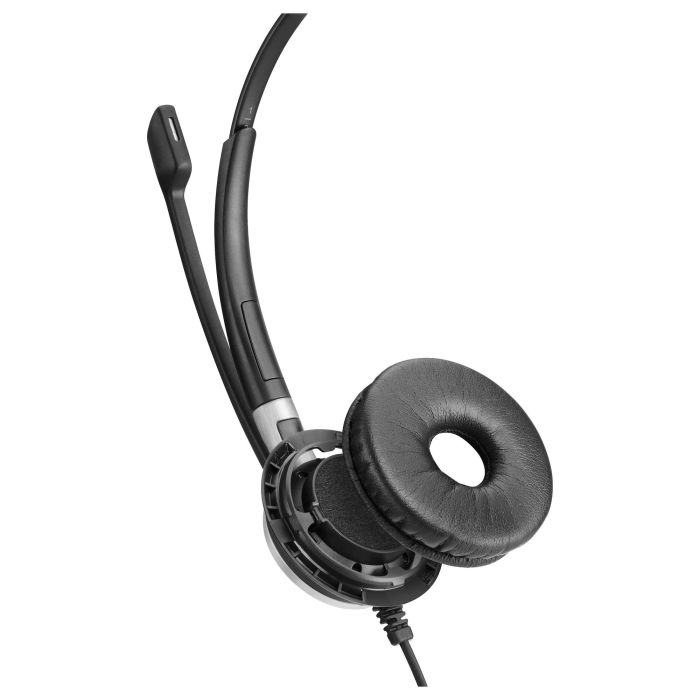 EPOS Auriculares Diadema Alámbrico Impact SC 660 para Llamadas/Música, Binaurales, Negro/Plata 7