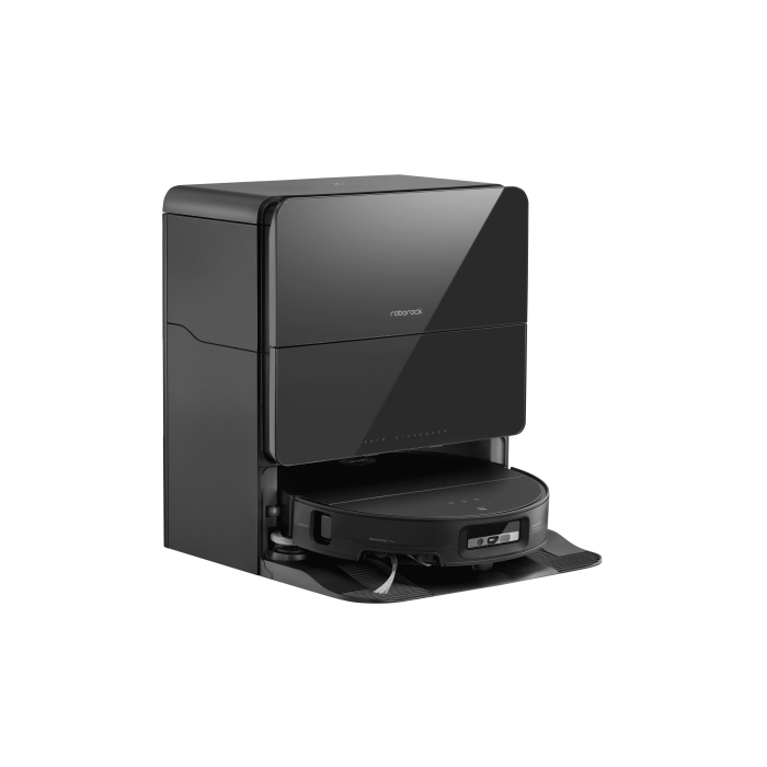 Roborock ROB1742563566143 Robot Aspirador Negro 22.000 Pa Antienredos DuoDivide Diseño Ultrafino Cepillo FlexiArm