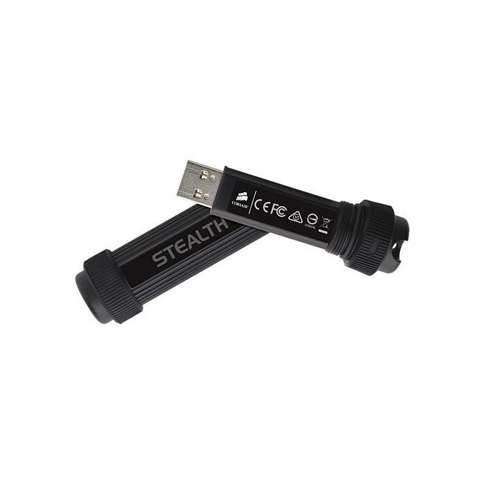 Corsair Flash Survivor Stealth 1 TB - Disco duro externo USB 3.2 Gen 1, Negro, Resistente a Agua y Golpes 4