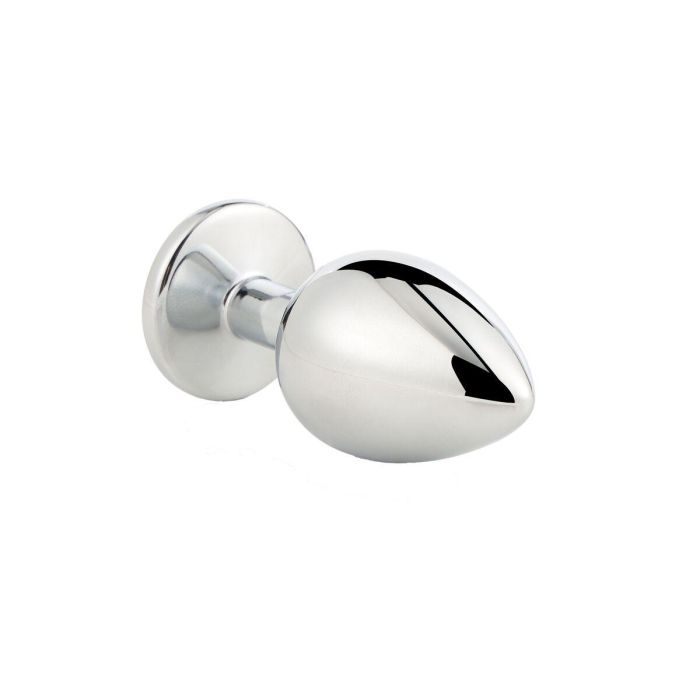 Plug Anal Dream Toys Gleaming Love Plateado 3 Plug Anal Dream Toys Gleaming Love Plateado 3