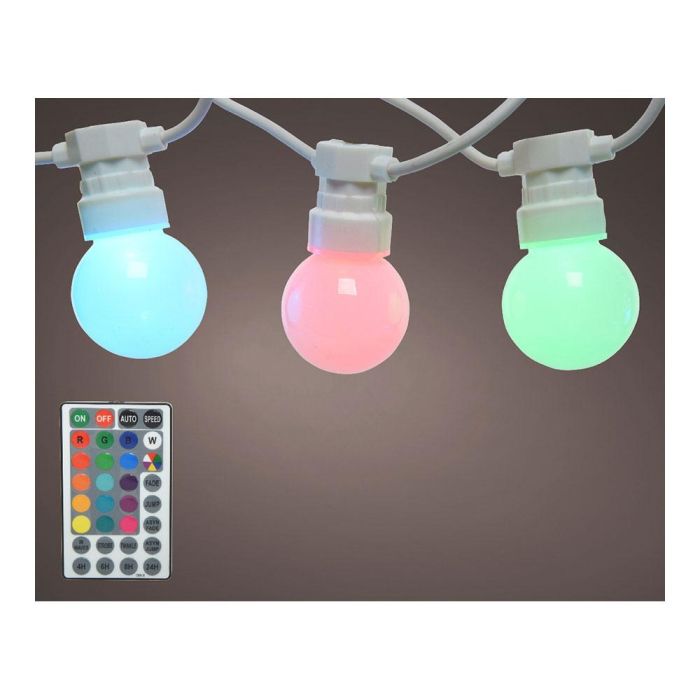 Guirnalda 20 bombillas led rgb exterior 14,5m ip44 lumineo 1 Guirnalda 20 bombillas led rgb exterior 14,5m ip44 lumineo 1