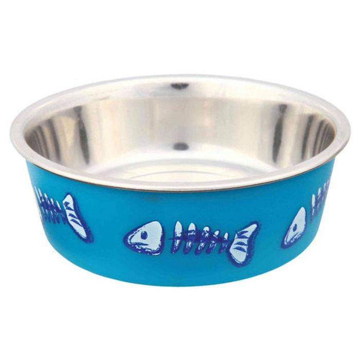 Comedero para Gato Trixie Acero Inoxidable Ø 12 cm 1 Comedero para Gato Trixie Acero Inoxidable Ø 12 cm 1