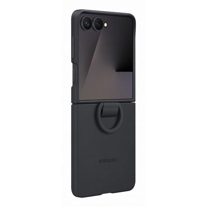 Samsung Ring Case (Silicone) fr Galaxy Flip7 Black 3 Samsung Ring Case (Silicone) fr Galaxy Flip7 Black 3