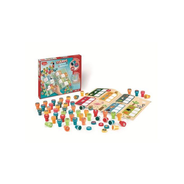 Maped Creative Letters & Animals 52 Sellos