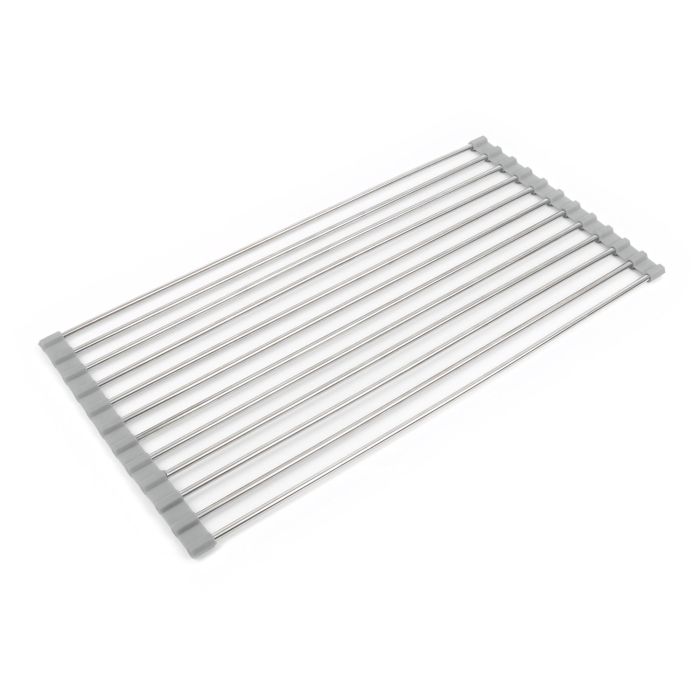 Escurridor de acero para fregadero Inde 46.5x23.5 cm (12 Unidades) 8 Escurridor de acero para fregadero Inde 46.5x23.5 cm (12 Unidades) 8