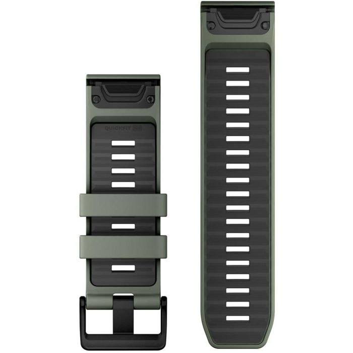Garmin Ersatzarmband QuickFit 26mm Silikon Weidengrn/Graphit 1