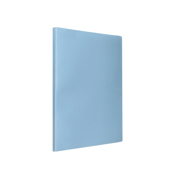 Liderpapel Carpeta Escaparate 20 Fundas Polipropileno DIN A4 Celeste Opaco 4