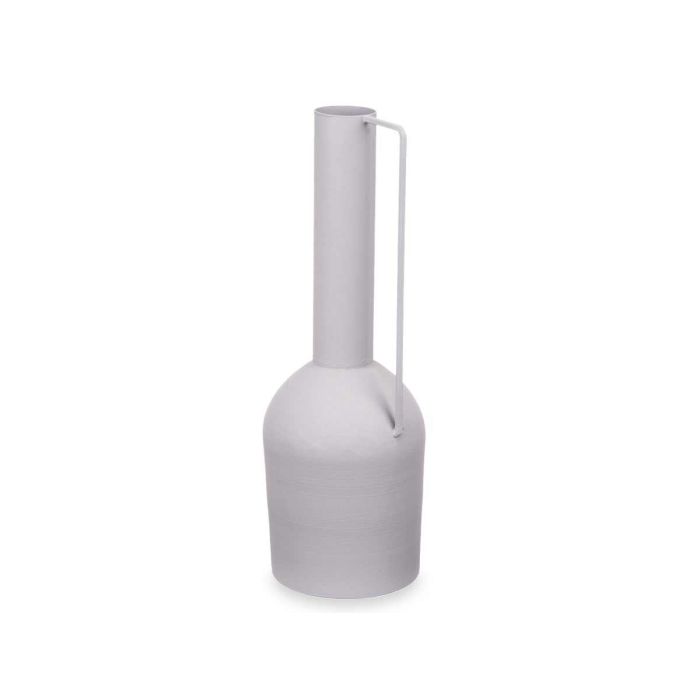 Jarron Acero Alto Gris Pastel Giftdecor 13X39CM (6 Unidades) 1 Jarron Acero Alto Gris Pastel Giftdecor 13X39CM (6 Unidades) 1