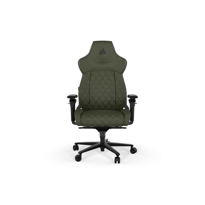 Corsair Silla Gaming TC500 LUXE Asiento Acolchado Verde CF-9010068-WW 120kg 180cm Respaldo Ajustable 160 Grados Marco Acero 1