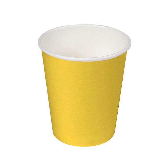 Vaso de Cartón Amarillo 200 cc - Pack de 24 - Algon (36 Cajas) 1 Vaso de Cartón Amarillo 200 cc - Pack de 24 - Algon (36 Cajas) 1