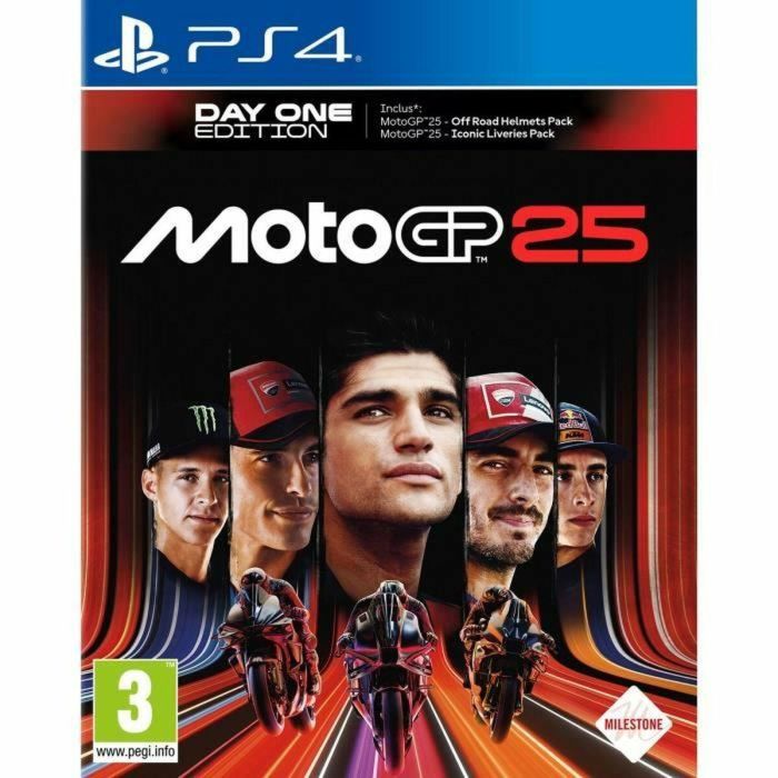 Milestone MotoGP25 PS4 - Videojuego de Carreras de Motos - Edición Estándar 8056216170718 0 Milestone MotoGP25 PS4 - Videojuego de Carreras de Motos - Edición Estándar 8056216170718 0
