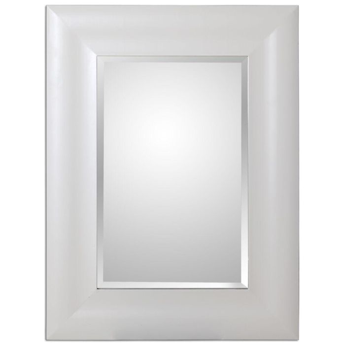 Espejo de pared Alexandra House Living Blanco Rectangular