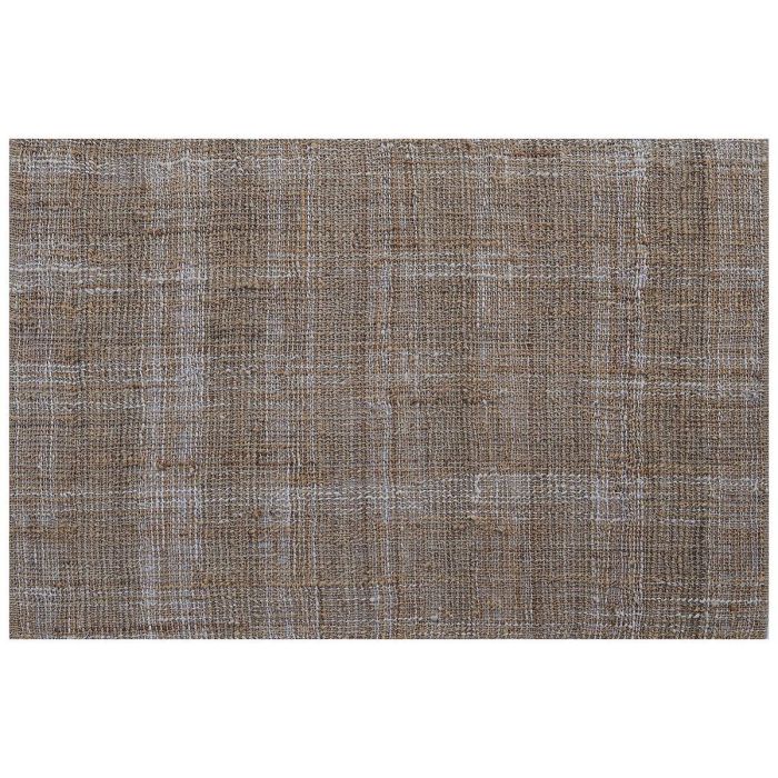 DKD Home Decor Alfombra de Suelo Estilo Boho de Yute Natural 2200 gsm con Base Antideslizante. 300 x 200 cm. 1
