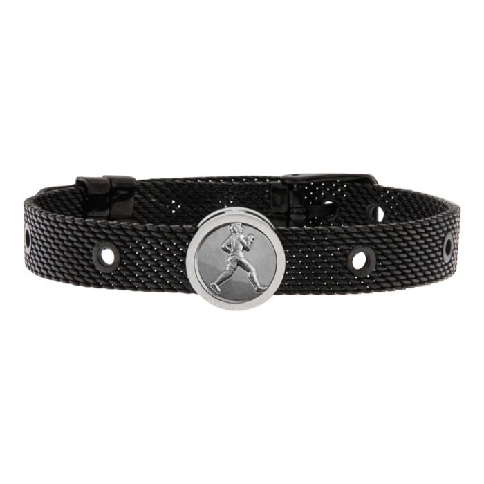 Pulsera Unisex Runner Talent Jewels TJA-1-19-03-2-235 Negro 0 Pulsera Unisex Runner Talent Jewels TJA-1-19-03-2-235 Negro 0