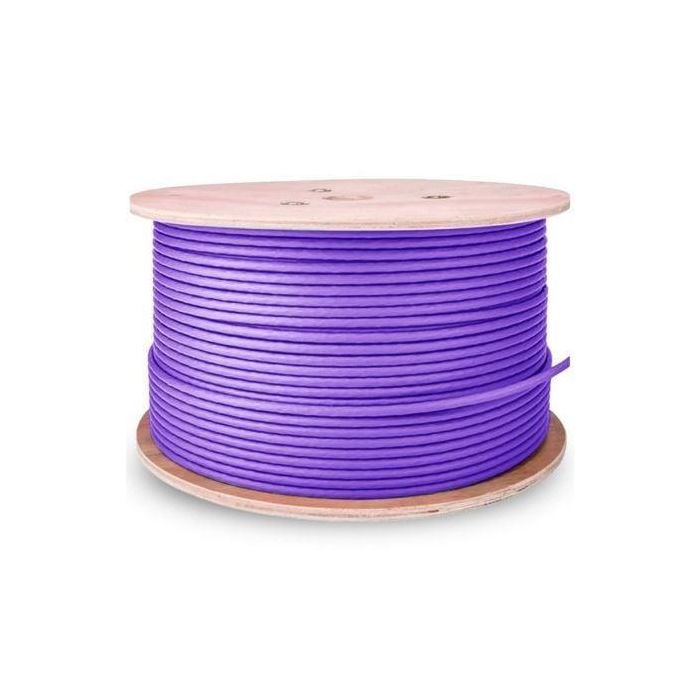 Bobina de Cable RJ45 AWG23 UTP Aisens A135-0749 Cat.6/ LSZH/ 500m/ Violeta Bobina de Cable RJ45 AWG23 UTP Aisens A135-0749 Cat.6/ LSZH/ 500m/ Violeta