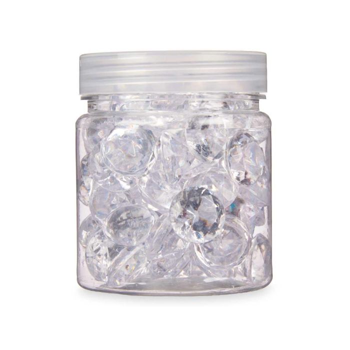 Bote 150Gr Diamante Gr Transparente Giftdecor 6X8CM (32 Unidades) 1 Bote 150Gr Diamante Gr Transparente Giftdecor 6X8CM (32 Unidades) 1