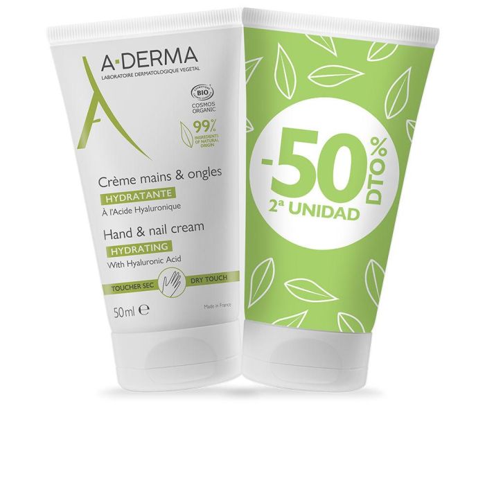 A-Derma Manos & Uñas Crema Pack