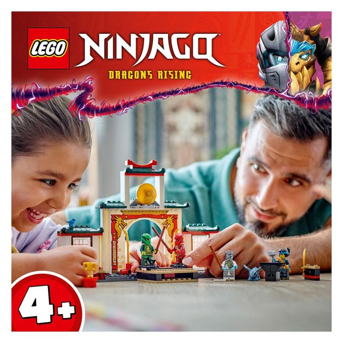 LEGO 71831 Templo Ninja Spinjitzu Dragón de juguete para niños a partir de 4 años