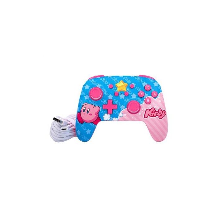 Power A NSGP0067-01 Mando con Cable Mejorado para Nintendo Switch - Kirby, Compatible con Switch OLED y Switch, Diseño Excepcional 1 Power A NSGP0067-01 Mando con Cable Mejorado para Nintendo Switch - Kirby, Compatible con Switch OLED y Switch, Diseño Excepcional 1