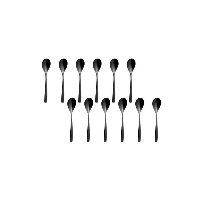 Sinxelo Satin Negro Cuchara Cafe 140 Mm (12 Unidades) 2 Sinxelo Satin Negro Cuchara Cafe 140 Mm (12 Unidades) 2