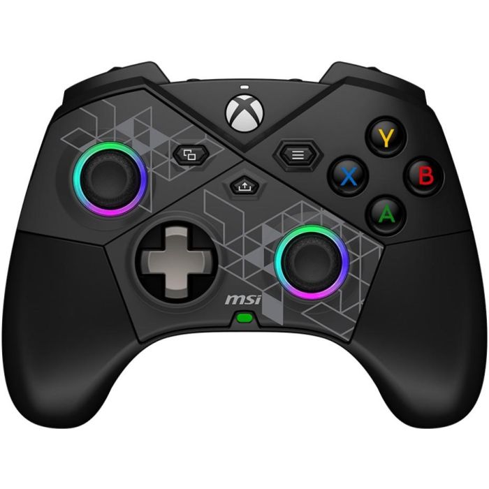 MSI FORCE PRO W CONTROLLER Negro Gamepad Inalámbrico/Alámbrico USB 2.0 para Android, PC, Xbox One S/X, Series S/X - S10-43G0130-C54 0 MSI FORCE PRO W CONTROLLER Negro Gamepad Inalámbrico/Alámbrico USB 2.0 para Android, PC, Xbox One S/X, Series S/X - S10-43G0130-C54 0